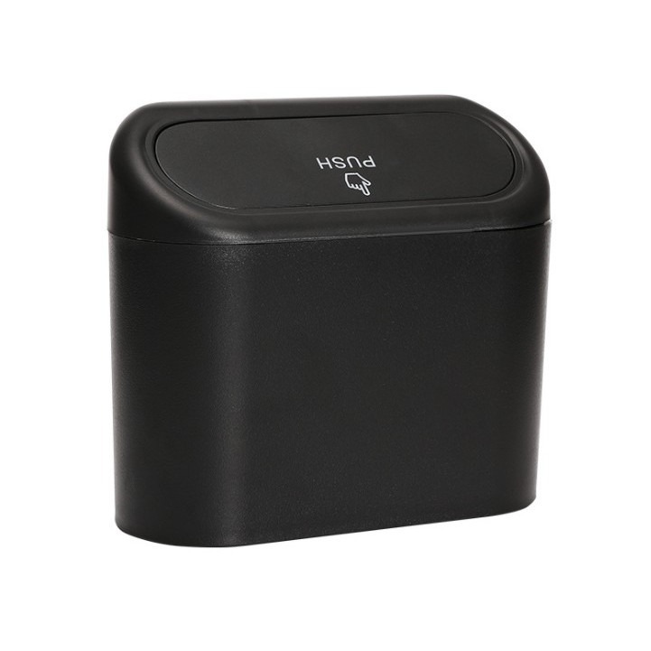 【藍總監】 汽車用垃圾桶 車內垃圾桶 按壓垃圾桶 小型垃圾桶 車用垃圾桶 車內垃圾桶 買就送垃圾袋2卷 SKODA-細節圖7