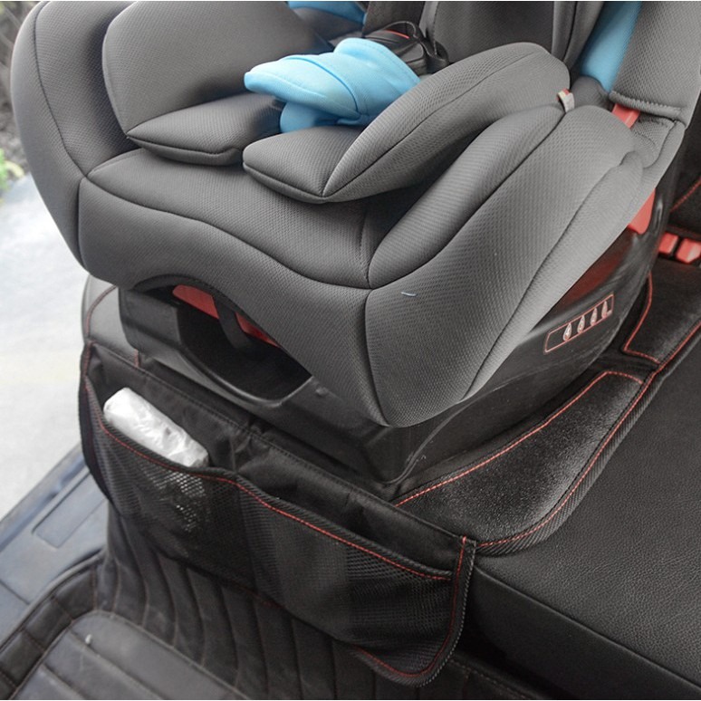 【藍總監】汽車座椅保護墊 兒童安全座椅防滑墊 汽座保護墊 止滑 保護皮椅 真皮座椅適用 汽車安全座椅 加大加厚款-細節圖5