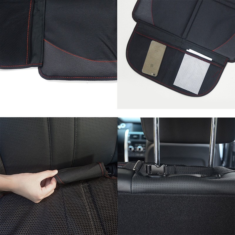 【藍總監】汽車座椅保護墊 兒童安全座椅防滑墊 汽座保護墊 止滑 保護皮椅 真皮座椅適用 汽車安全座椅 加大加厚款-細節圖9