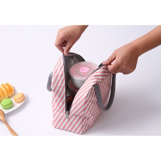 ✨全館免運✨ 加厚手提便當保溫保冷袋 防水手提便當保溫袋 野餐保溫袋 便當袋 收納袋 保溫袋 保冷袋 野餐包 保溫-細節圖3