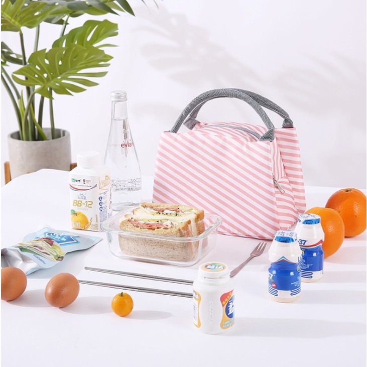 ✨全館免運✨ 加厚手提便當保溫保冷袋 防水手提便當保溫袋 野餐保溫袋 便當袋 收納袋 保溫袋 保冷袋 野餐包 保溫-細節圖5