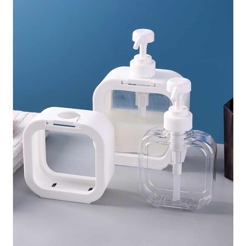 ✨全館免運✨ 按壓瓶 分裝瓶 按壓分裝瓶 分裝瓶白色 擠壓瓶 空瓶 空罐 乳液瓶 沐浴乳瓶 旅行 旅遊 分裝 分裝盒-細節圖9