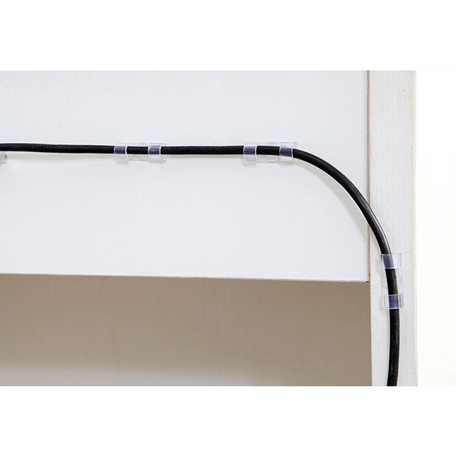 【撿便宜專區】 延長線固定器 黏貼式 線材收納 理線器 插座固定器 整線器 整線夾 線材整理 電線扣 整線 線材固定器-細節圖9