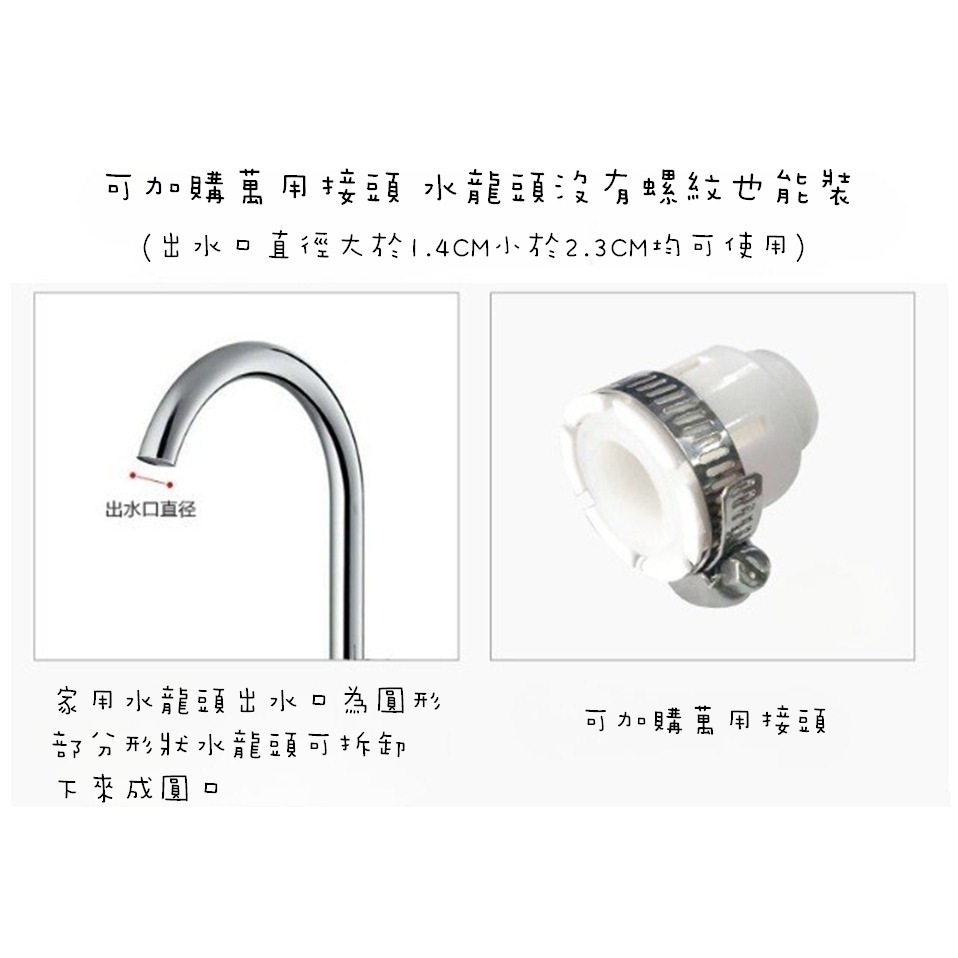 【撿便宜專區】水龍頭過濾器 過濾器 水龍頭延伸器 起泡器 濾心 淨水器 除氯 除氯過濾器 旋轉水龍頭 萬向水龍頭 浴室-細節圖8