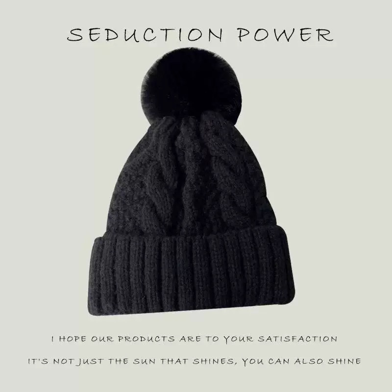 素色質感毛帽 內裡加絨 加厚針織毛帽 尖尖帽 毛帽 針織毛帽 素面毛帽 保暖帽 毛線帽 針織帽 奶嘴帽 長版毛帽-規格圖1