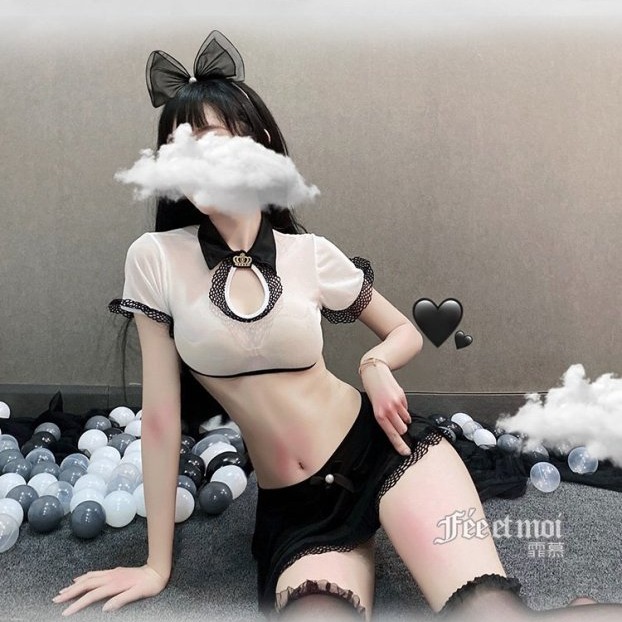 火辣 誘惑 性感 秘書 OL 衣服+迷你裙 心機 小胸 透視 服 酒店 公主 挑逗(情趣內衣、夜店服、露胸、露腿、露奶)-細節圖6