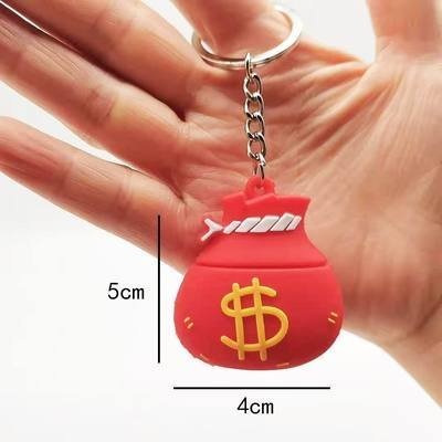 開店 禮物-立體造型 福袋 錢袋 招財 進寶 鑰匙圈(新年、禮品、送禮、賀禮、贈品、拜年、交換禮物、吊飾、掛飾、小禮物)-細節圖5