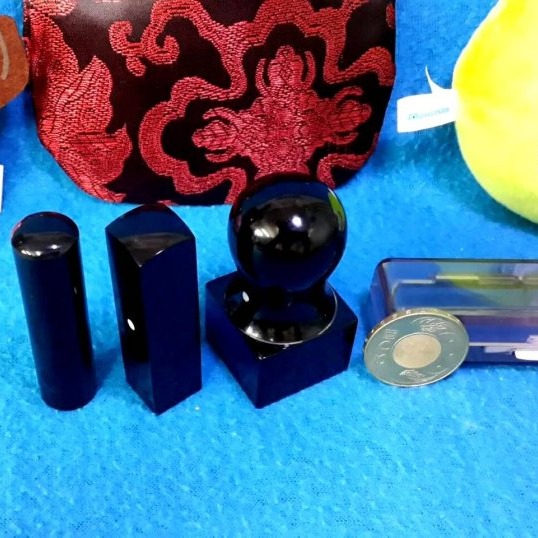 整套,1寸+5分,黑牛角,印章,公司大小章,大小章,印鑑章,營登印章,公司章,營業登記印章,印鑑,開戶印章,負責人印章-細節圖3