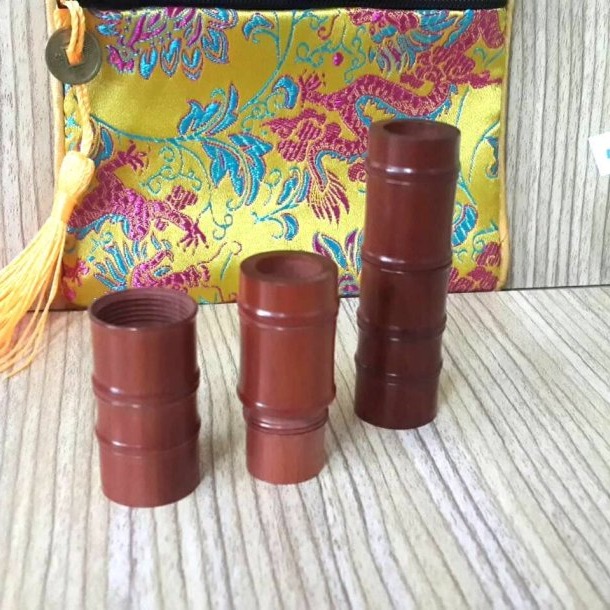 紫檀木,印章-二合一,6分+5分,子母章,竹子造型,節節高升,圓印,印鑑章,營業登記,私章,圓章,開戶,郵局,銀行,印鑑-細節圖3