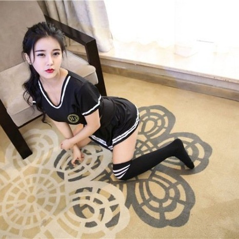 制服 誘惑 性感 啦啦隊服 水手服 衣服 短裙 熱舞(足球寶貝,啦啦隊,角色扮演,學生,制服,夜店服,夜店,派對,表演服-細節圖5