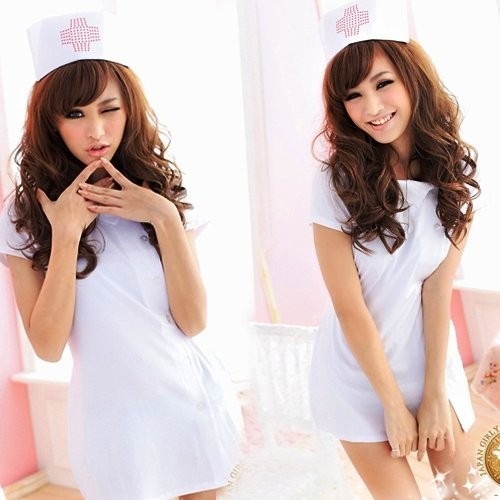 制服誘惑-角色扮演-性感護士服 (Cosplay,情趣內衣,護士,學生,女僕,性感睡衣,馬甲,空姐,制服,夜店,派對)-細節圖6