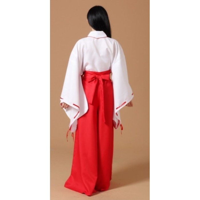 (送襪子)日式 巫女 服 和服 衣服 動漫服 聖誕節 萬聖節 服裝(尾牙,道具服,夜店,派對,表演,拍照,表演服,外拍)-細節圖3