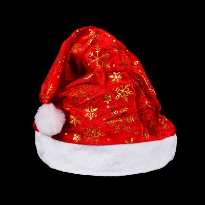 雪花 銀色 聖誕帽 聖誕節 服裝 帽子 成人 男 女(平安夜、聖誕、禮物、交換、聖誕趴、party、舞會、服裝、派對)-細節圖4