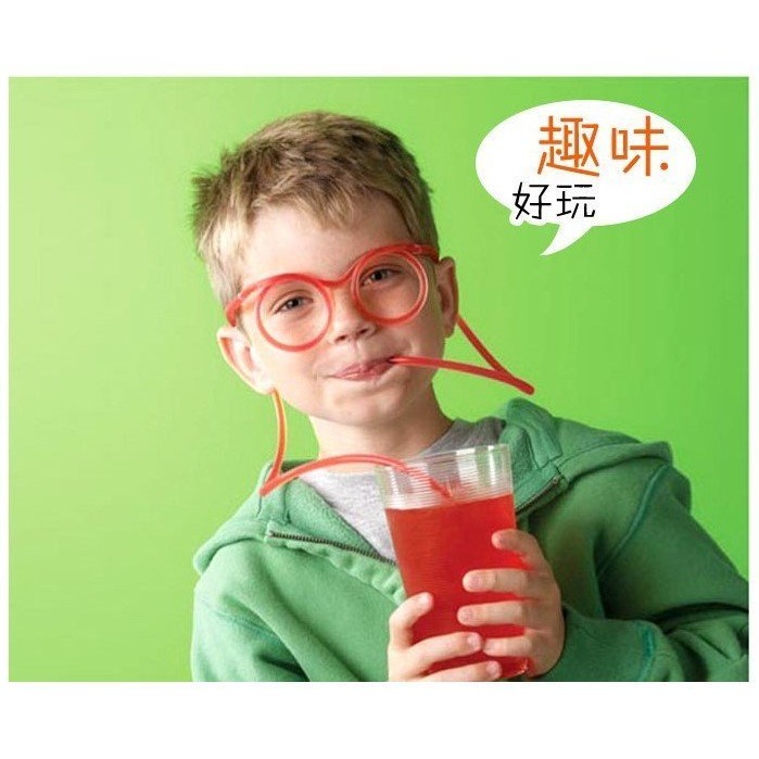 (快速出貨-桃園)眼鏡造型 吸管 派對 聚會 尾牙 夜店(搞怪、懲罰、遊戲、玩具、迎娶 闖關、道具、整人、酒店、喝酒)-細節圖2