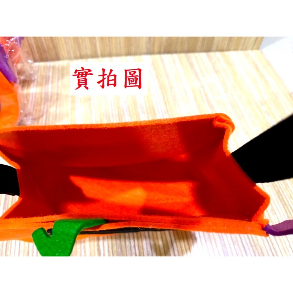 (快速出貨-桃園)萬聖節 糖果袋 南瓜桶 南瓜袋 袋子 小提袋 提袋 幼兒園 幼童 變裝 派對 換裝 袋子 道具 幼稚園-細節圖6
