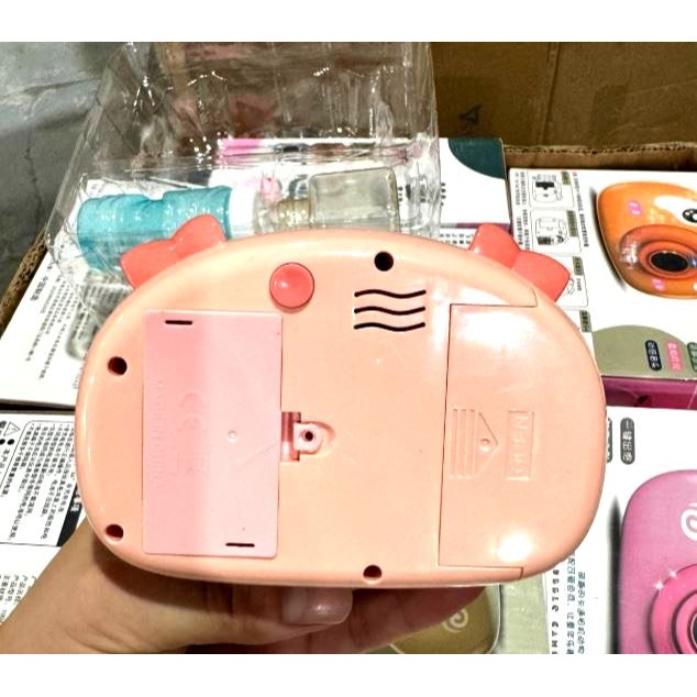 (快速出貨-桃園)吹泡泡機 泡泡相機 小豬造型 全自動 吹泡泡 婚禮 派對 網紅 拍照必備 兒童 露營 泡泡機 電動-細節圖3