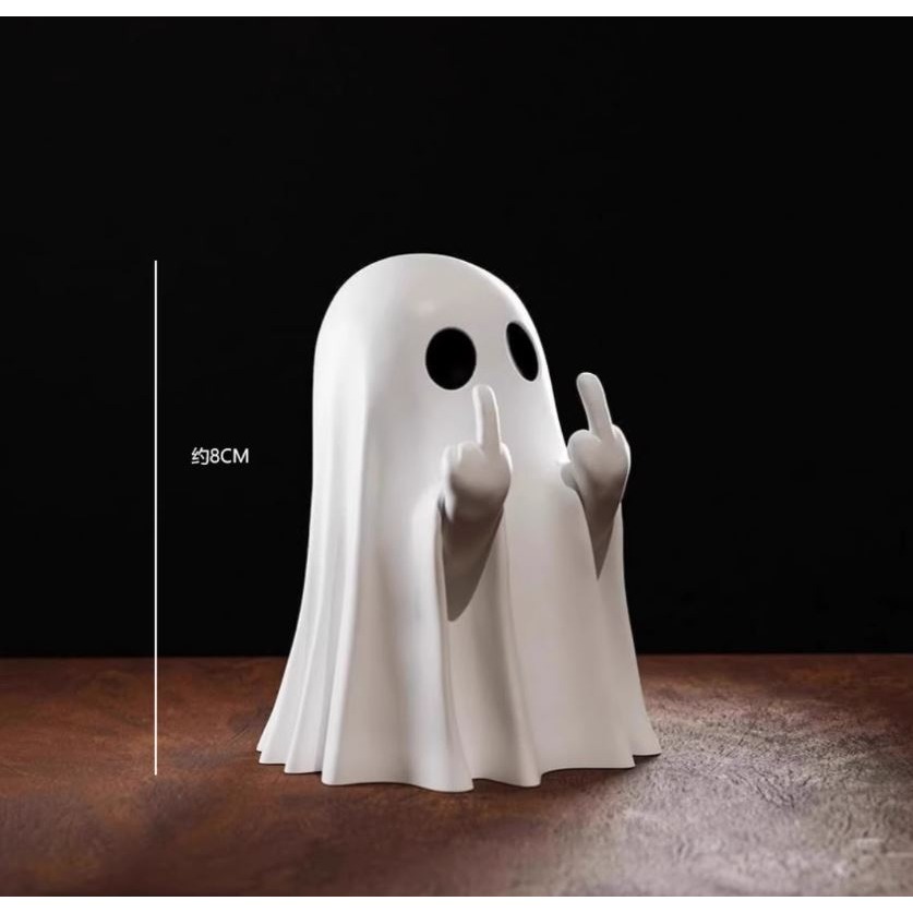 (快速出貨-桃園)中指 幽靈 夜燈 旋轉 鬼 羞羞鬼 萬聖節 清明節 鬼月 鬼門開 裝飾 擺飾 療育 發條 裝扮 道具-細節圖2