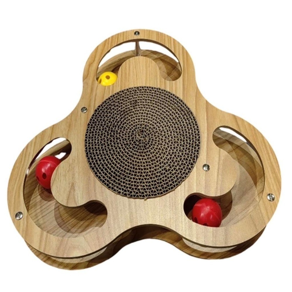 【姆比】喵玩意貓抓板 彈珠檯造型貓抓板 鈴鐺貓抓板 貓抓板彈珠檯 貓咪鈴鐺 貓抓屋 貓抓玩具 抓跳台 貓抓板 貓睡窩-細節圖3