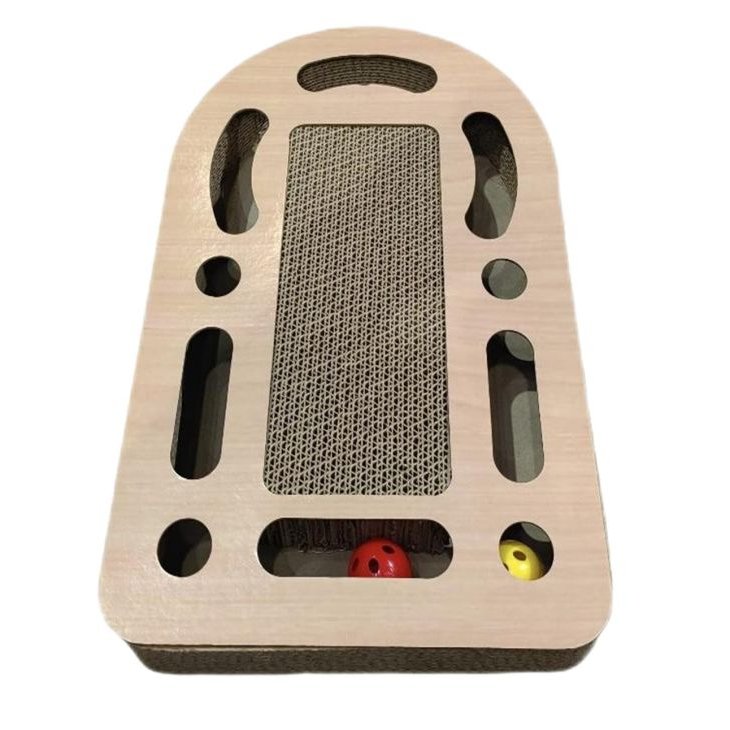 【姆比】喵玩意貓抓板 彈珠檯造型貓抓板 鈴鐺貓抓板 貓抓板彈珠檯 貓咪鈴鐺 貓抓屋 貓抓玩具 抓跳台 貓抓板 貓睡窩-規格圖9