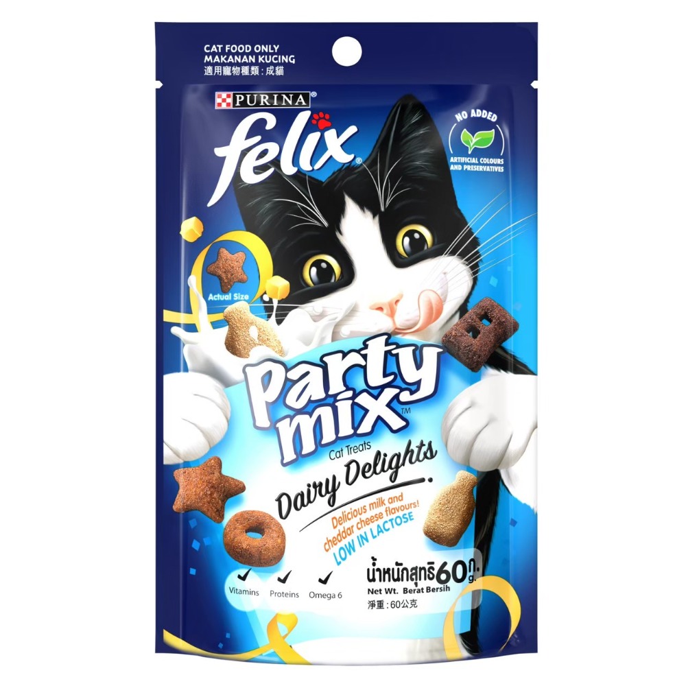 【姆比】菲力貓 Felix Party Mix 貓脆餅 香酥捲 香酥餅 貓脆餅 貓餅乾 貓零食 貓點心 貓餅乾-規格圖2