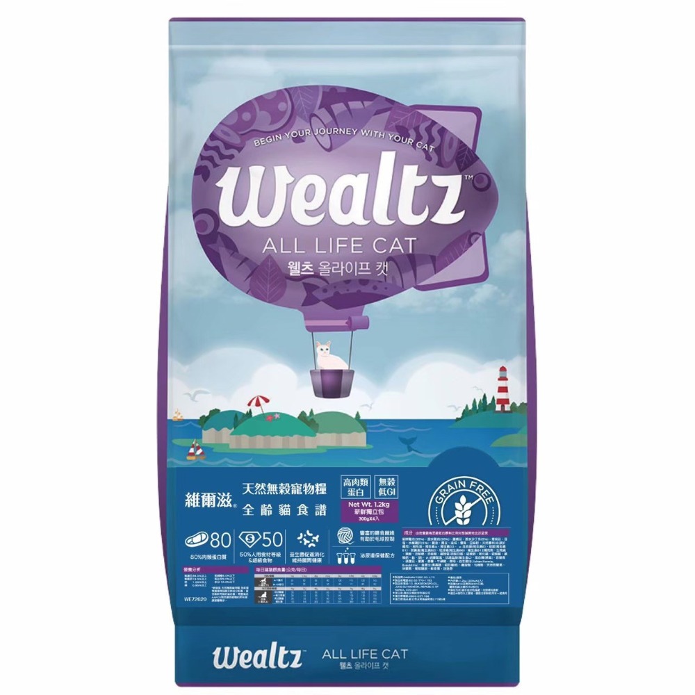 【姆比】Wealtz 維爾滋 天然無穀 貓飼料 狗飼料 全系列 寵物飼料 貓狗飼料 威爾茲 貓 狗 犬 飼料-規格圖6