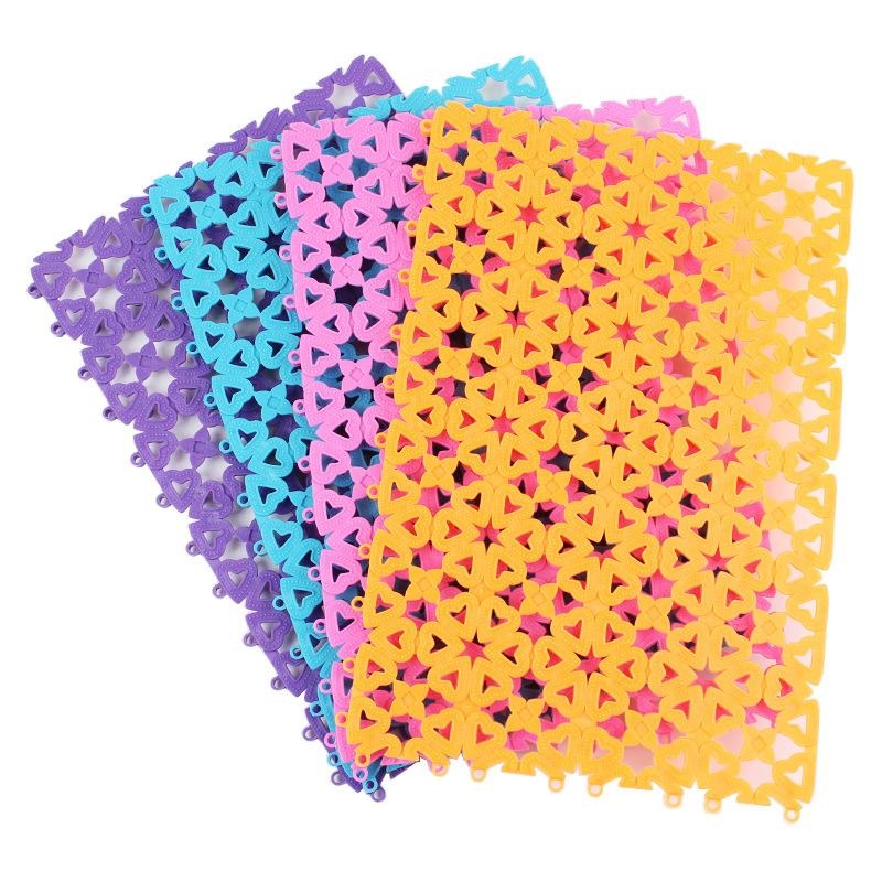 【姆比】✨糖果色寵物腳墊 自由拼接裁剪(內建卡扣) 兔子腳墊 小寵墊子 兔子底板 寵物底板 籠子底板 腳踏墊 爽健腳底板-細節圖8