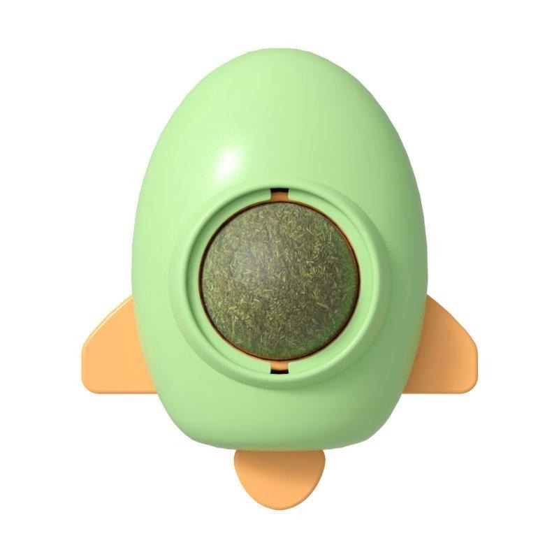 【姆比】旋轉貓薄荷球 火箭🚀飛碟🛸造型 貓薄荷球 DIY安裝 貓草球 貓磨牙 貓潔牙棒 貓薄荷 貓草 貓零食 逗貓玩具-細節圖6