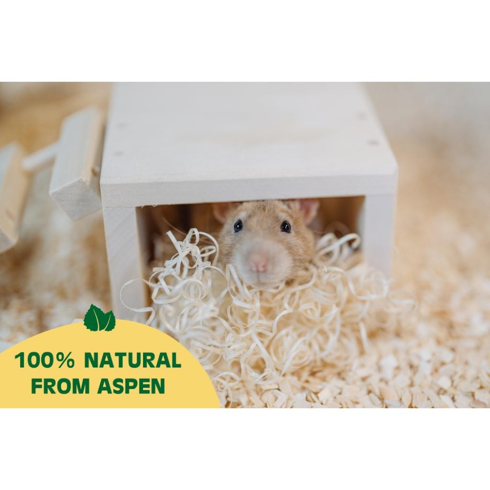 【姆比】美麗多 Milla more 小動物白楊木質墊料 低敏優質木材 小動物墊料 墊屑 倉鼠木屑 兔子木屑 小動物木屑-細節圖6