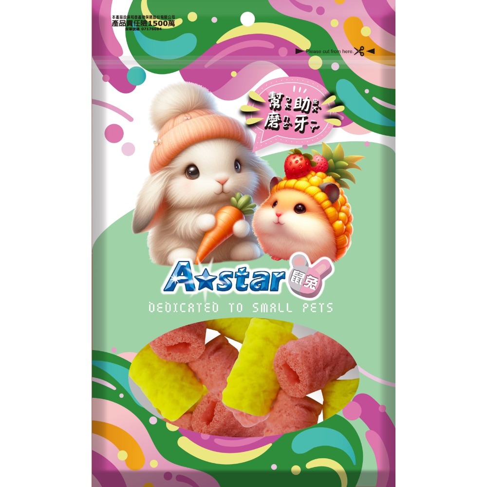 草莓鳳梨潔牙捲50g