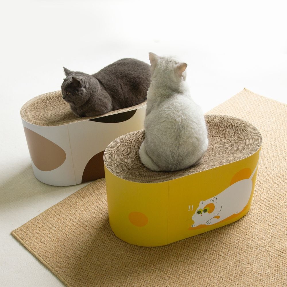 【姆比】免運❗ MSBC 主子優選 貓空隧道貓抓板 兩款 貓抓隧道 貓抓屋 貓抓板 瓦楞紙貓抓板 貓抓玩具 貓玩具-細節圖4