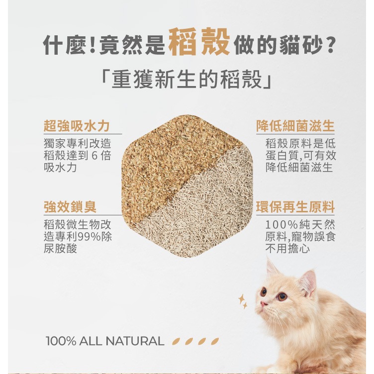 【姆比】澳洲 LOGIN 洛格強效除臭稻殼貓砂 稻殼貓沙 洛格貓砂 豆腐砂 貓砂 除臭貓砂 豆腐貓砂-細節圖4
