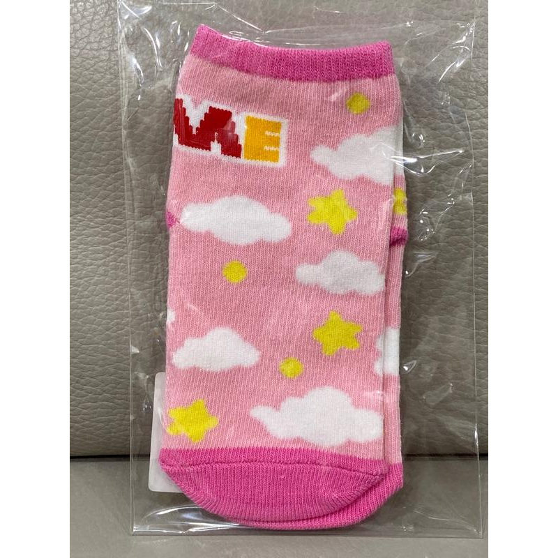 IFME 襪 /IFME 止滑寶寶襪(雲朵，粉色)-細節圖2