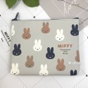 【現貨】日本 miffy 米飛兔 米菲兔 PVC皮革 方形 萬用包｜小鶴日貨-規格圖9