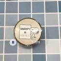 日本製 SNOOPY 史努比 PEANUTS ALL PEANUTS 紙膠帶 15mm｜小鶴日貨-規格圖1