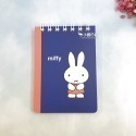 【現貨】日本製 miffy 米飛兔 米菲兔 圖畫書系列 A7 筆記本｜小鶴日貨-規格圖1