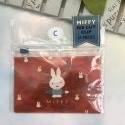 【現貨】日本進口 正版 miffy 米飛兔 米菲兔 2023新品 造型 迴紋針 夾鏈袋｜小鶴日貨-規格圖1