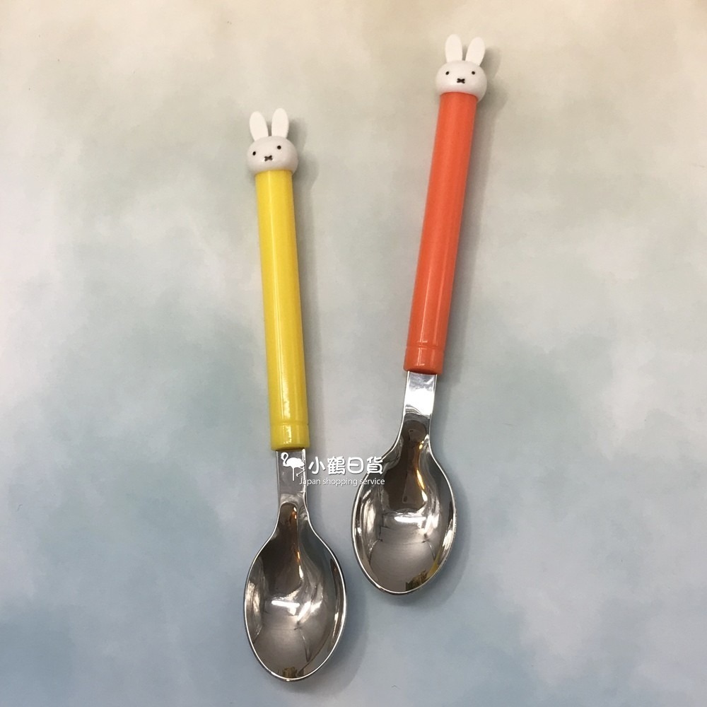 日本 miffy 米飛兔 米菲兔 造型 不銹鋼 湯匙｜小鶴日貨-細節圖3