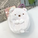 日本 角落生物 玩偶造型 化妝包 萬用包｜小鶴日貨-規格圖1