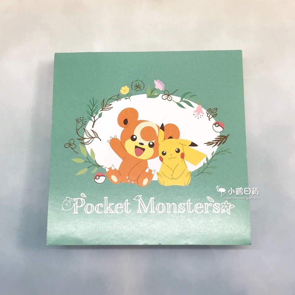 【現貨】日本製 Pokémon 寶可夢 皮卡丘 正方形 彩色 便條紙｜小鶴日貨-細節圖2