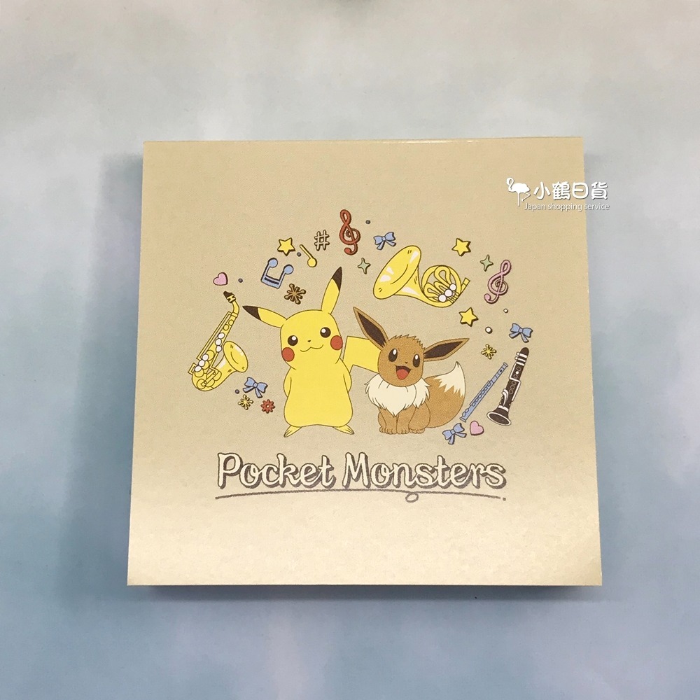 【現貨】日本製 Pokémon 寶可夢 皮卡丘 正方形 彩色 便條紙｜小鶴日貨-細節圖5