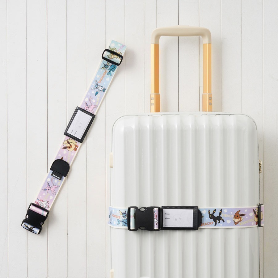 日本 寶可夢 Pokemon 可調節 行李箱束帶✈日本直送，現貨在台｜小鶴日貨-細節圖6