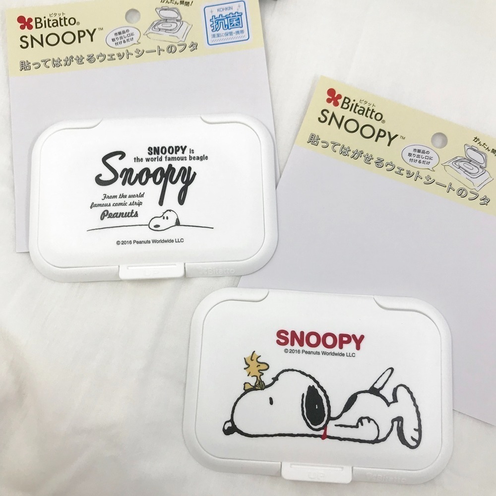 【現貨】日本製 snoopy 史努比 濕紙巾蓋｜小鶴日貨-細節圖2