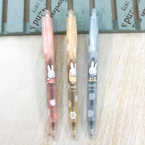 【現貨】日本製 miffy 米飛兔 花朵系列 圓珠筆 按壓式原子筆 0.7cmm|小鶴日貨 - 小鶴日本雜貨 - iOPEN Mall