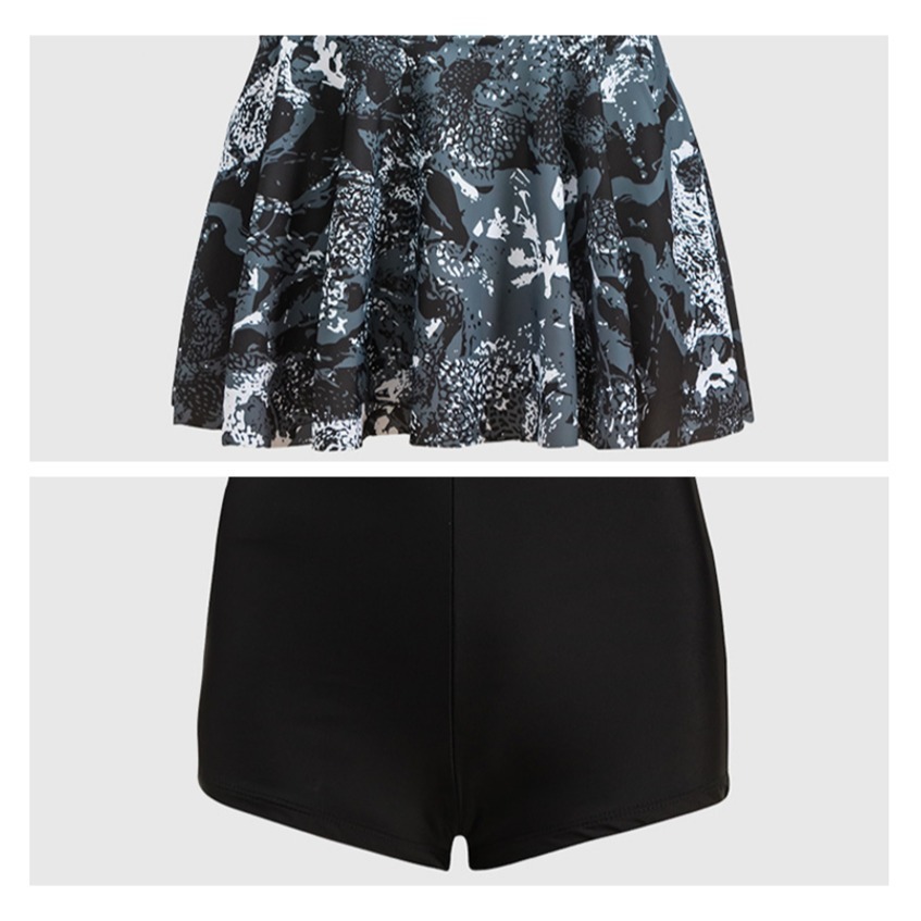 【貝娣泳裝】M041女生泳衣 長袖泳衣 連身裙式泳衣 運動泳衣 防曬泳衣 衝浪衣 浮潛水服 水母衣 泡湯泳衣 泳裝-細節圖8