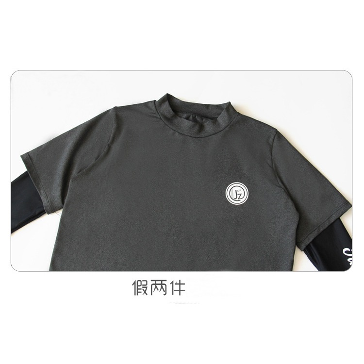 【貝娣泳裝】M098男女泳衣 兒童泳衣 多件式泳衣 寬鬆長袖泳衣 防曬泳衣 衝浪衣 浮潛服 水母衣 親子 情侶款-細節圖8