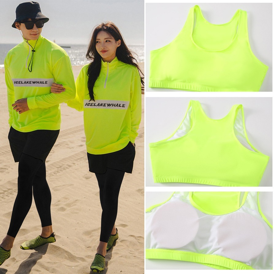 【貝娣泳裝】M077男女泳衣 兒童泳衣 多件式泳衣 長袖泳衣 防曬泳衣 衝浪衣 浮潛服 寬鬆 水母衣 親子情侶款-細節圖9