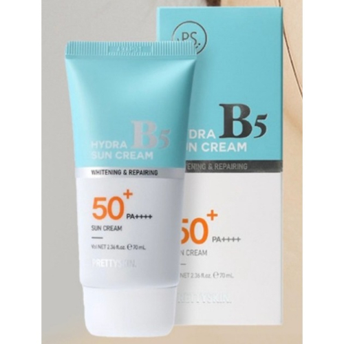 現貨 韓國 PRETTYSKIN B5修護防曬霜 70ml 效期2026 防曬 SPF50+ / PA++++ 防曬