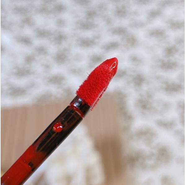 WHOO 后 拱辰享 美 皇后之吻絲絨柔霧唇露 唇釉 經典紅 效期2026 精巧版2.1g 絲絨柔霧唇露-細節圖4