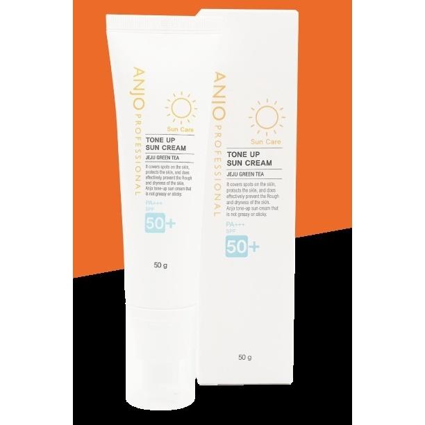 現貨 韓國 ANJO  素顏霜50ml 效期2027 24小時持久 素顏霜  妝前乳 臉部 粉底 24小時持久防曬素顏霜-細節圖3