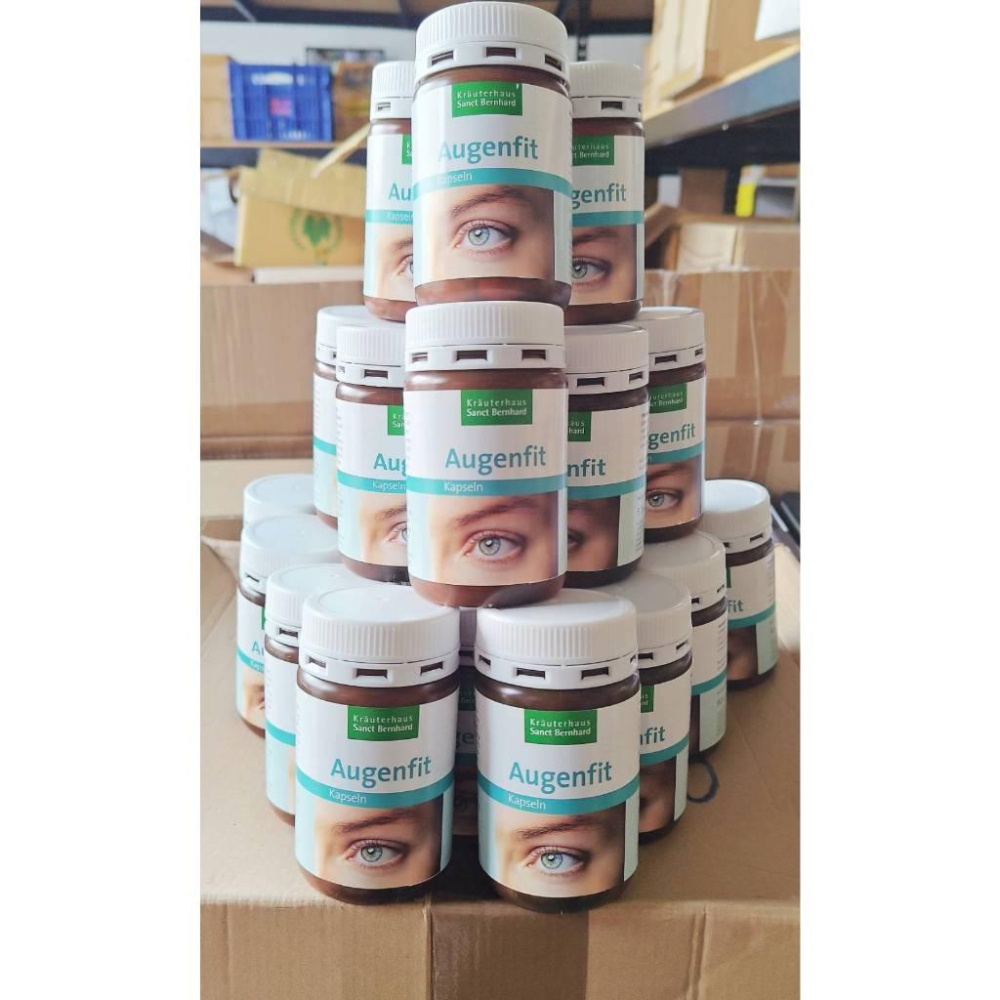 現貨 德國 聖伯納德 Sanct Bernhard 游離型葉黃素 90粒 山桑子 藍莓 葉黃素 Herbafit-細節圖2